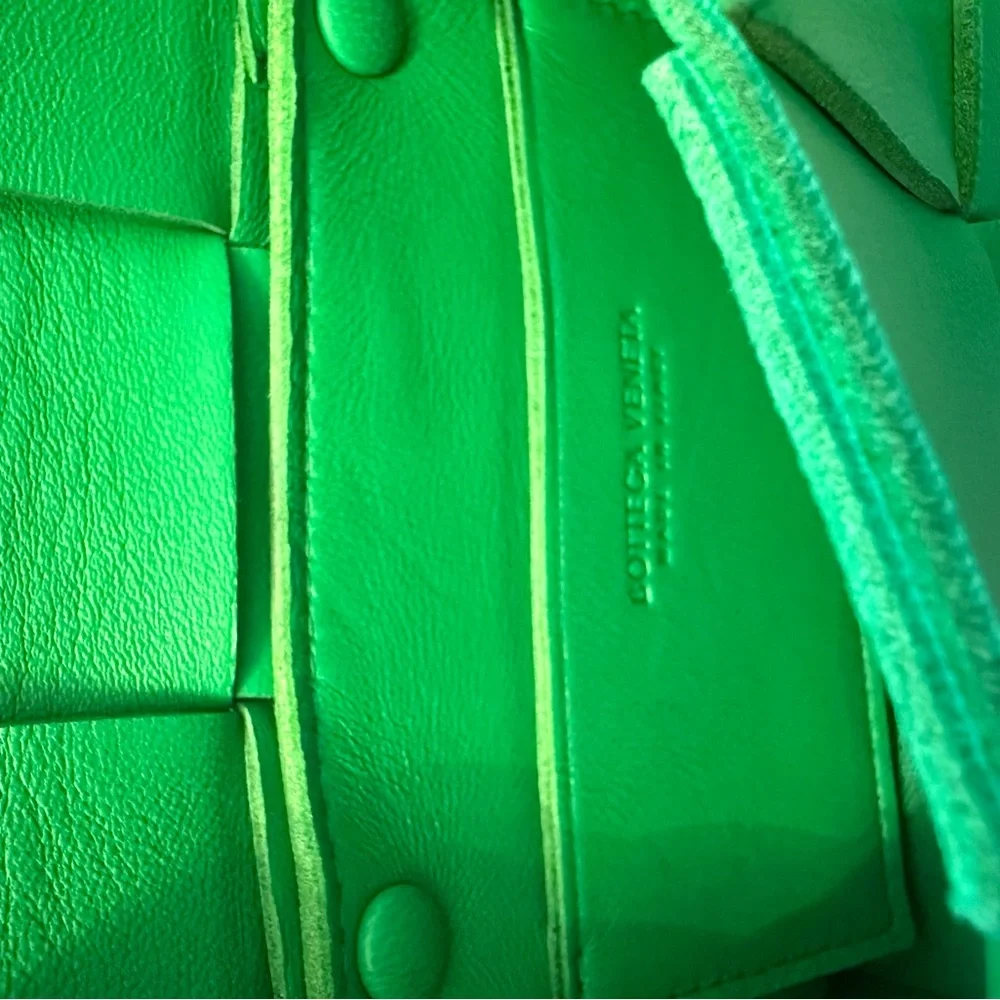 Bottega Veneta Green Messenger Bag